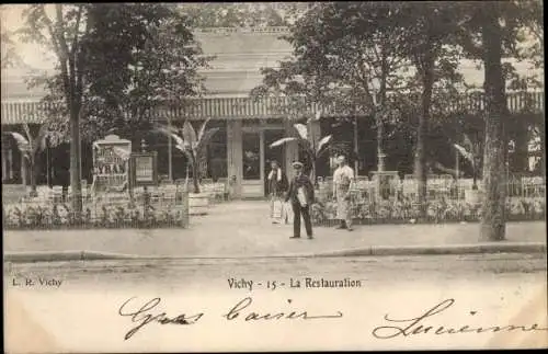 Ak Vichy Allier, La Restauration