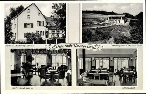 Ak Elkenroth im Westerwald, Erholungshaus, Pension Erholung Bender