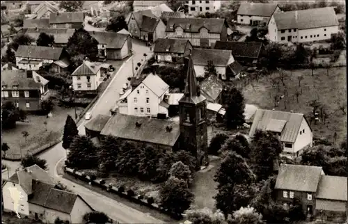 Ak Elkenroth im Westerwald, Fliegeraufnahme