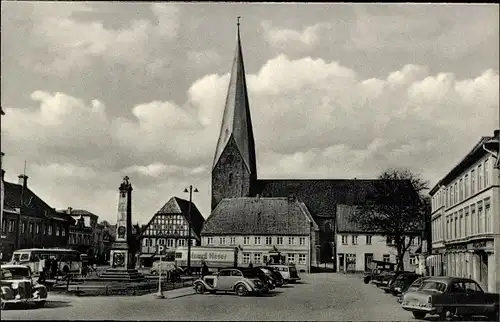 Ak Eutin in Ostholstein, Marktplatz