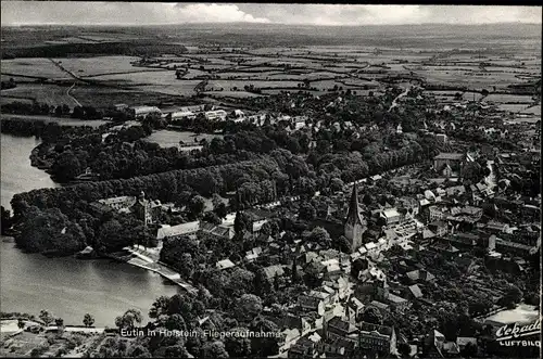 Ak Eutin in Ostholstein, Fliegeraufnahme