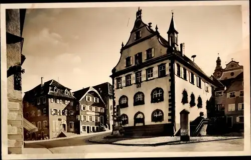 Ak Ettenheim in Baden, Kirchberg mit Rathaus