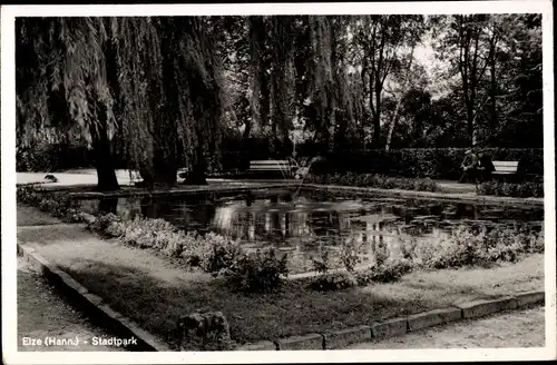 Ak Elze in Niedersachsen, Stadtpark