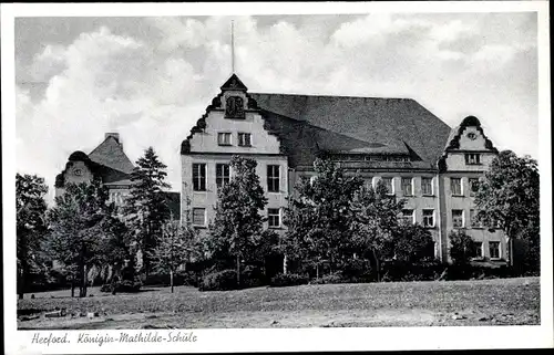 Ak Herford in Nordrhein Westfalen, Königin Mathilde Schule