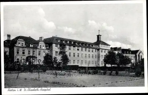 Ak Herten im Ruhrgebiet, St. Elisabeth Hospital