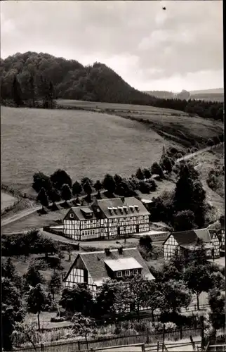 Ak Elkeringhausen Winterberg im Sauerland, Schullandheim, Ricarda Huch Schule Hagen