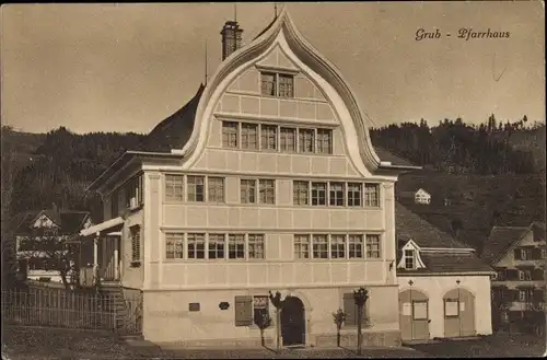 Ak Grub Kanton Appenzell Ausserrhoden, Pfarrhaus