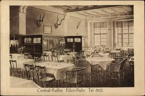 Ak Essen im Ruhrgebiet, Central Kaffee, Innen