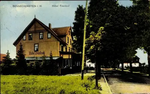 Ak Benneckenstein Oberharz, Hotel Frentzel