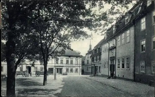 Ak Bad Sulza in Thüringen, Marktplatz