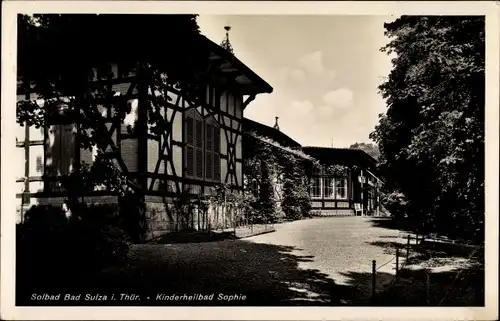 Ak Bad Sulza in Thüringen, Kinderheilbad Sophie