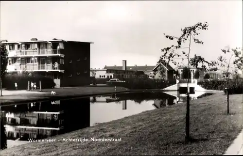 Ak Wormerveer Nordholland, Achterzijde Norderstraat