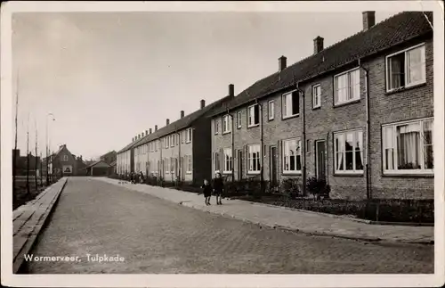 Ak Wormerveer Nordholland, Tulpkade