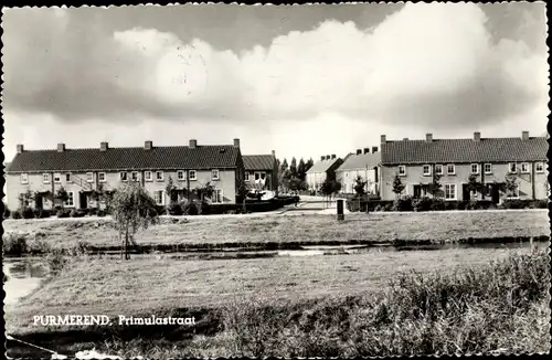 Ak Purmerend Nordholland, Primulastraat