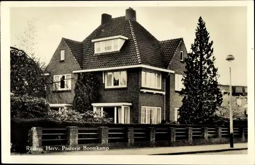 Ak Rijssen Overijssel Niederlande, Herv. Pastorie Boomkamp