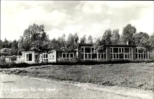 Ak Scheerwolde Overijssel Niederlande, Chr. Nat. School