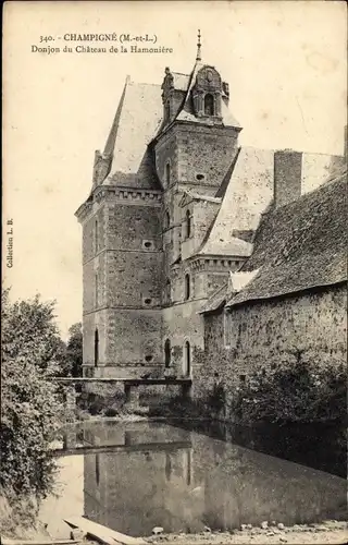 Ak Champigné Maine-et-Loire, Donjon du Chateau de la Hamoniere