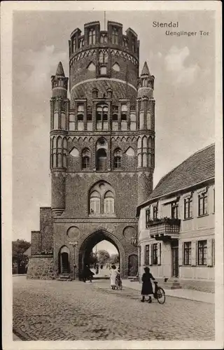 Ak Stendal in Sachsen Anhalt, Uenglinger Tor