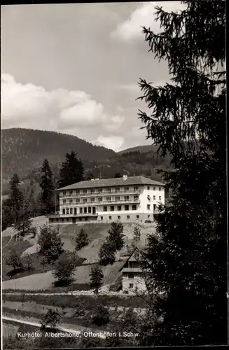 Ak Ottenhöfen im Schwarzwald, Kurhotel Albertshöhe