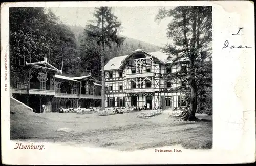 Litho Ilsenburg am Nordharz, Prinzess Ilse, Gasthaus