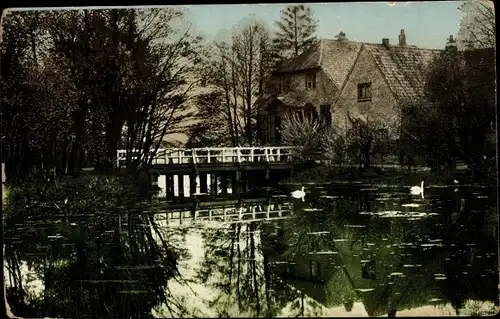 Ak Barmstedt in Holstein, Partie auf Rantzau