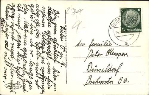 Ak Ostseebad Eckernförde, Strandpartie