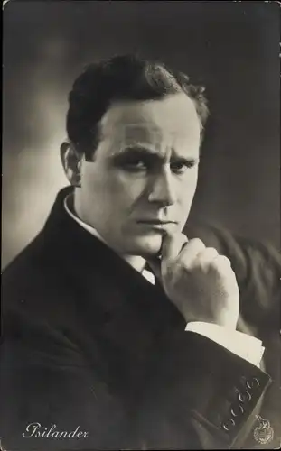 Ak Schauspieler Valdemar Psilander, Portrait