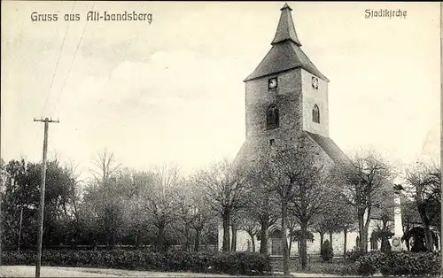 Ak Altlandsberg in Brandenburg, Stadtkirche