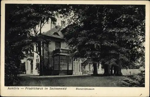 Ak Friedrichsruh Aumühle im Herzogtum Lauenburg, Bismarckmuseum