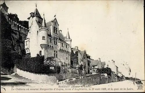 Ak Souzay Champigny Maine et Loire, Château