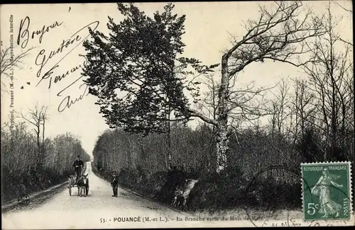 Ak Pouancé Maine et Loire, La Branche verte du Mois