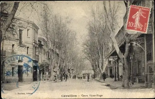 Ak Cavaillon Vaucluse, Cours Victor Hugo