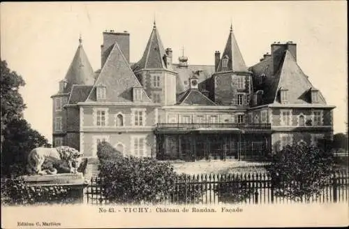 Ak Vichy Allier, Chateau de Randan