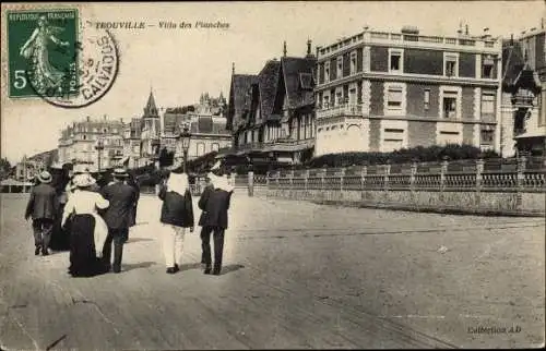 Ak Trouville Calvados, Villa des Planches