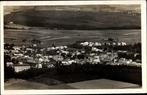 Ak Lomnice nad Popelkou Region Reichenberg, Panorama