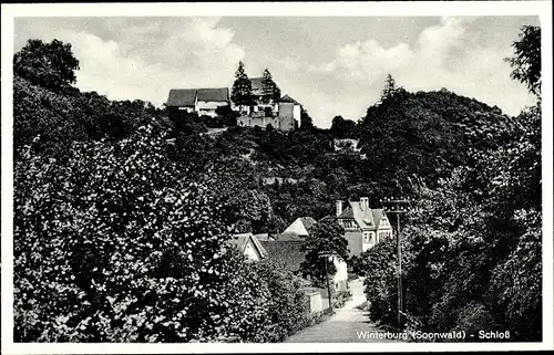 Ak Winterburg in Rheinland Pfalz, Schloss