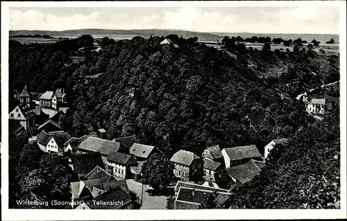 Ak Winterburg in Rheinland Pfalz, Teilansicht