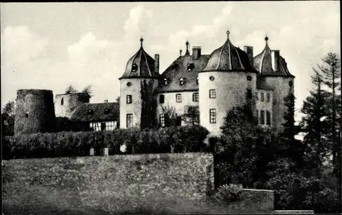 Ak Gemünden im Hunsrück, Schloss