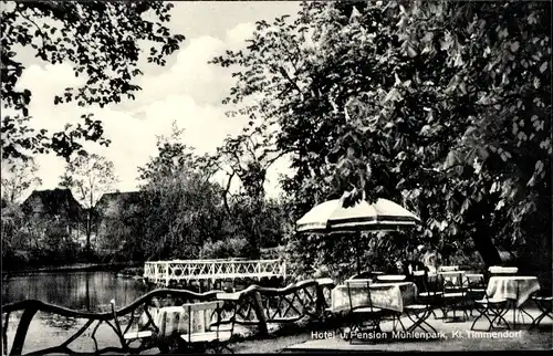 Ak Klein Timmendorf Timmendorfer Strand in Ostholstein, Hotel Pension Mühlenpark