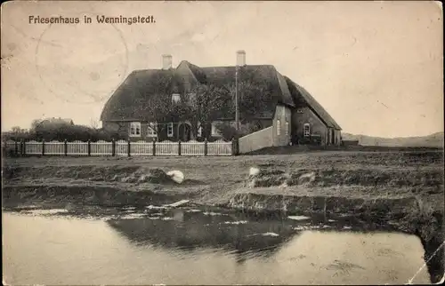 Ak Wenningstedt Braderup auf Sylt, Friesenhaus