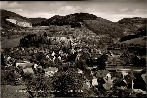 Ak Ottenhöfen im Schwarzwald, Totalansicht des Ortes