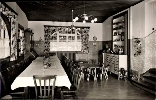 Ak Unterwasser Ottenhöfen im Schwarzwald, Kindererholungsheim Struwwelpeter, Inneres