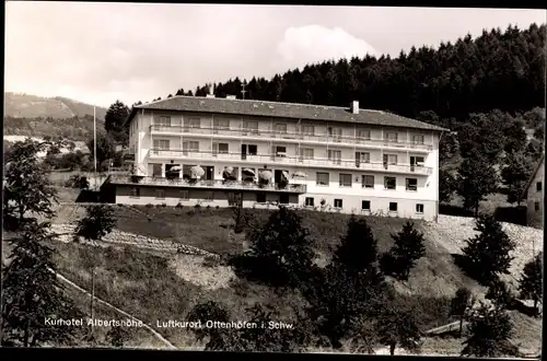 Ak Ottenhöfen im Schwarzwald Ortenaukreis, Kurhotel Albertshöhe