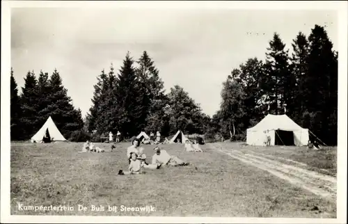 Ak Steenwijk Steenwijkerland Overijssel, Kampeerterrein De Bult