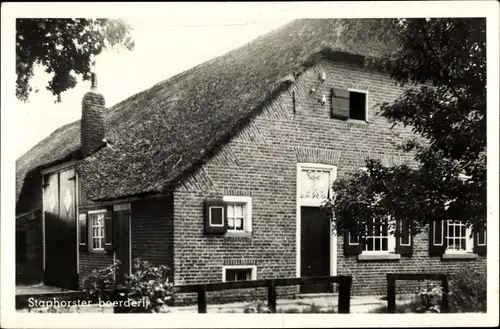 Ak Staphorst Overijssel Niederlande, Boerderij