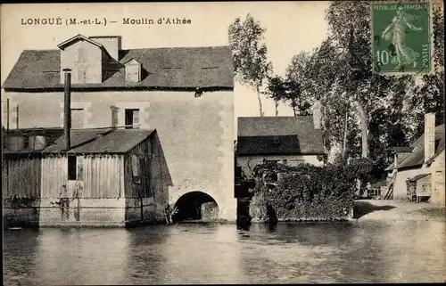 Ak Longué Maine et Loire, Moulin d'Athee