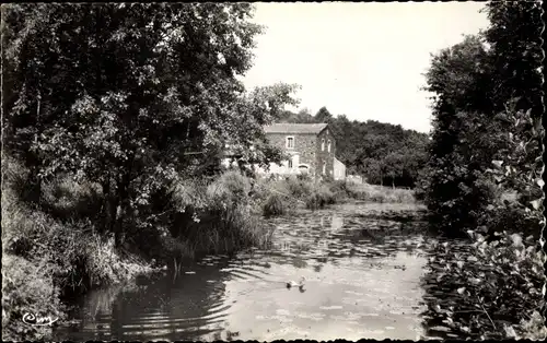 Ak La Chapelle du Genêt Maine et Loire, Le Petit Moulin