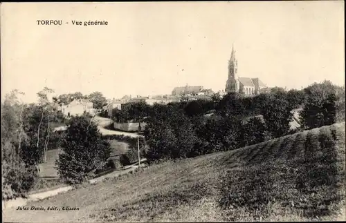 Ak Torfou Maine et Loire, Vue generale