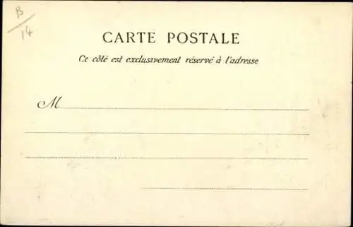 Ak Bayeux Calvados, Chateau de la Fee d'Argouges, Les Fosses