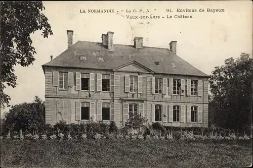 Ak Vaux sur Aure Calvados, Le Chateau